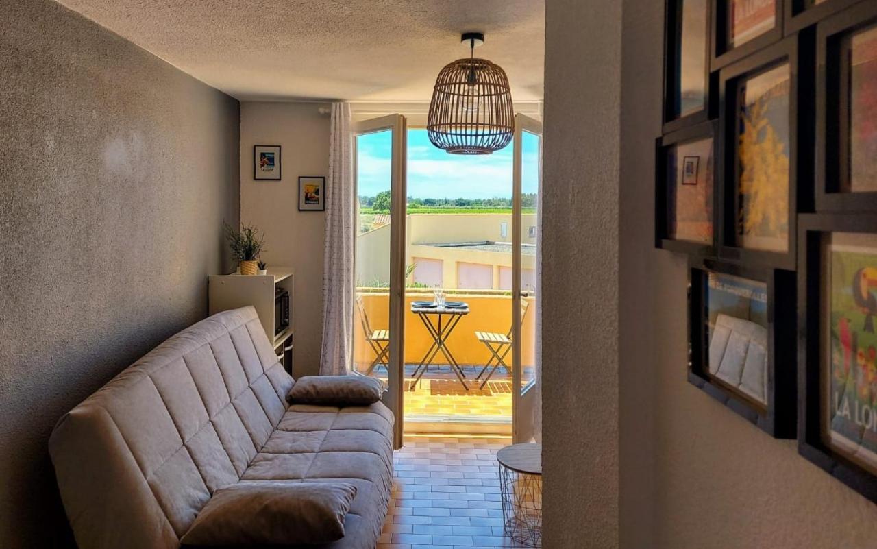 Coquet Studio Avec Belle Terrasse Apartment La Londe-les-Maures Luaran gambar
